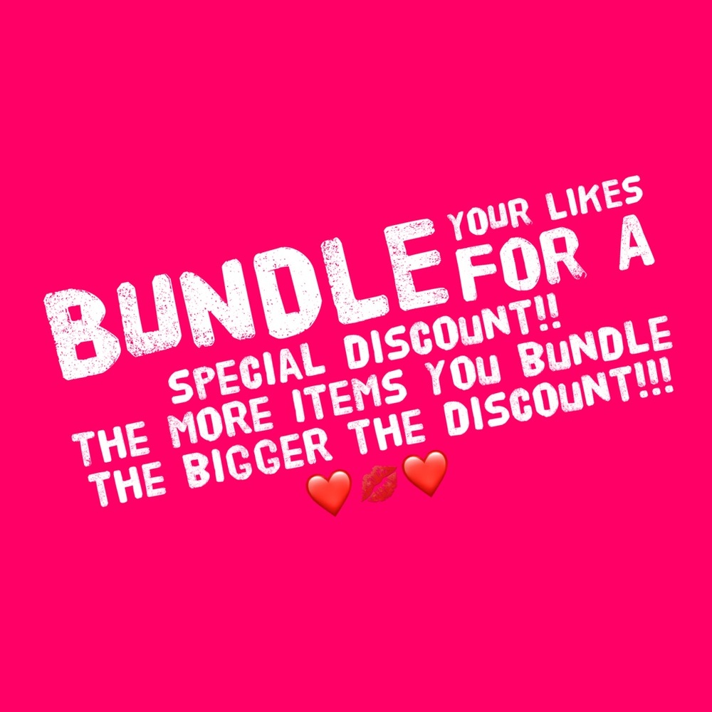 Bundle! Bundle! Bundle!! 💋💋💋